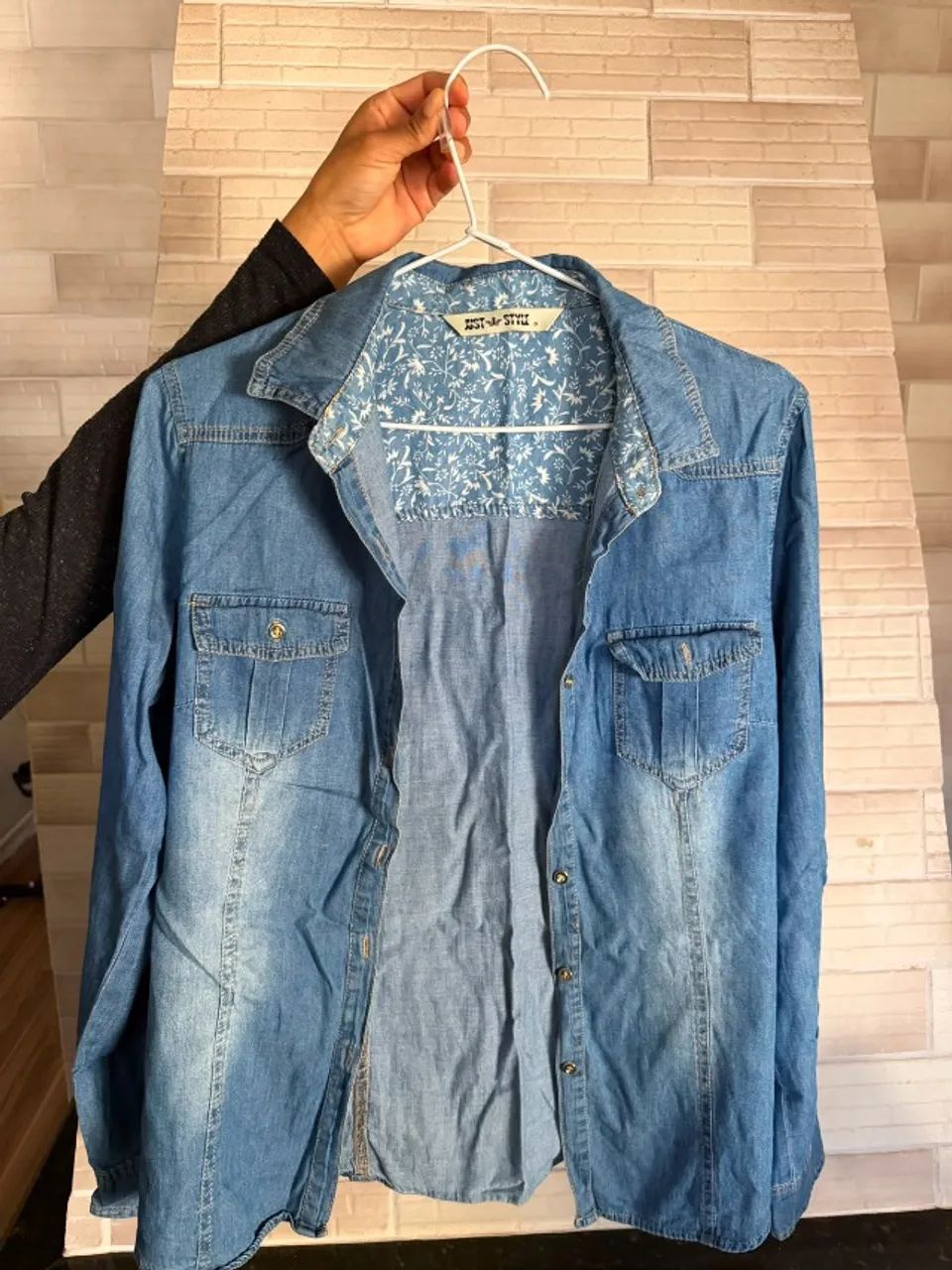 Jaqueta jeans azul