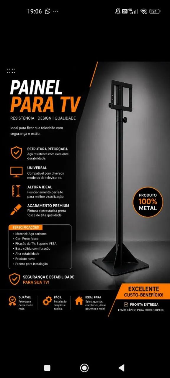 Suporte de televisão 