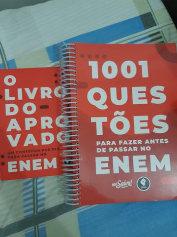 Combo: 4 livros para passar no Enem