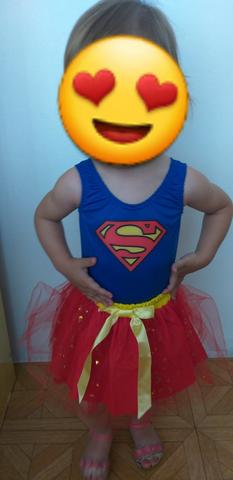 Fantasia da supergirl infantil - Foto 3