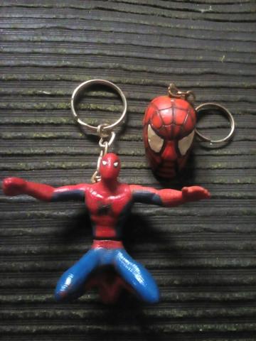 Homem Aranha chaveiros