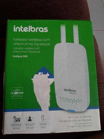 Roteador Intel Hotspot300 Check-in
