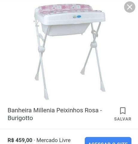 Duas Banheiras + trocador