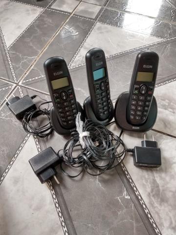 Vendo telefones sem fio elgin