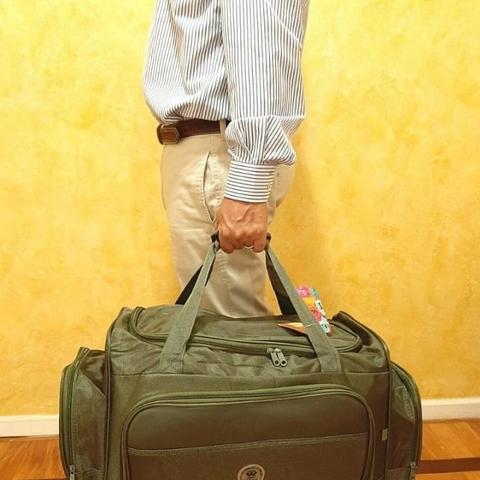 Bolsa De Viagem Mala De Mão Mala De Viagem Média 50L - Foto 3