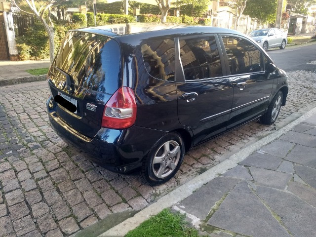 Honda Fit LX Flex preto, único dono, ótimo estado - Foto 6