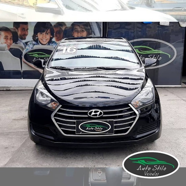 HYUNDAI HB20 1.6 CONF SEDAN PRETO 2016/2016