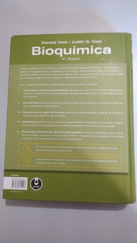 Livro De Bioquímica Voet E Voet 4ª Edição Novo! Parcelo no cartão em até 5x - Foto 3