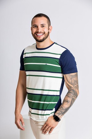 Camisa Listrada Masculina  - Foto 2