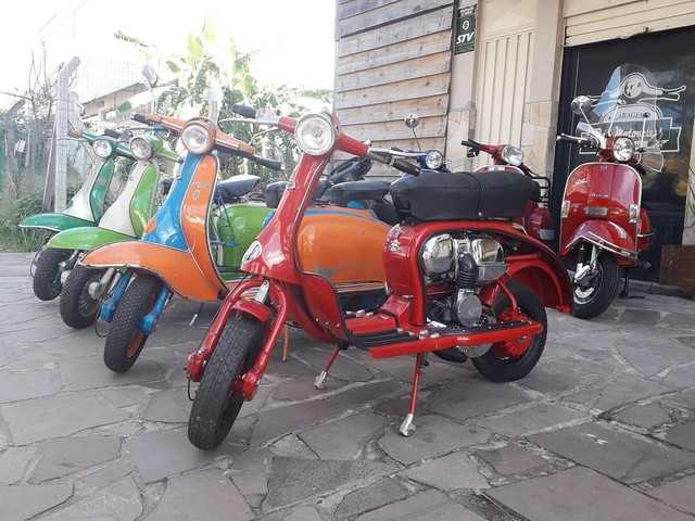 Restauração e locação compra venda de motonetas clássicas vespa e lambretta - Foto 4