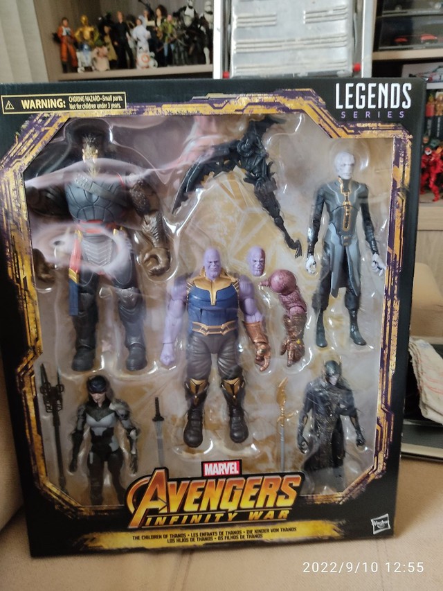 Ordem Negra Thanos Vingadores- Avengers - Lacrado