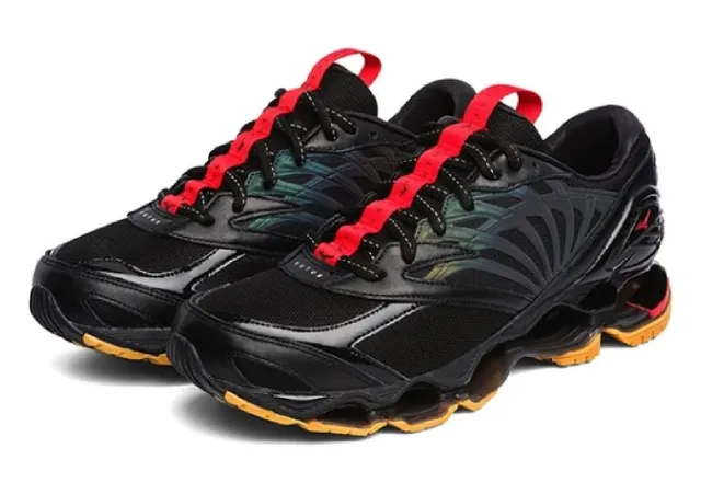 Tenis Mizuno Wave Prophecy X Futur Preto Reflexivo Novo e Original