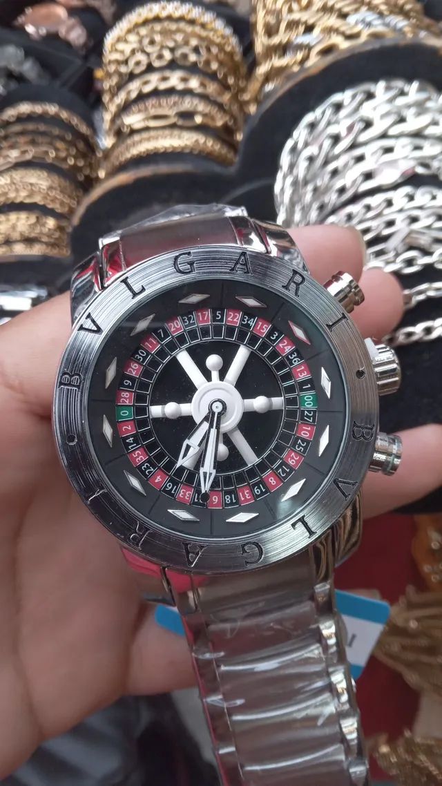 Relógio  bvlgari importado a prova d'água  - Foto 2