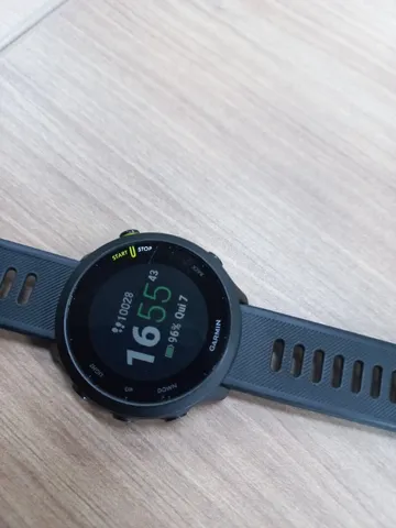 Mega Eletrônicos - O Relógio Cardíaco Garmin Forerunner compatível com  aplicativo Garmin Connect, mede a frequência cardíaca e o nivel de  saturação de oxigênio no sangue através do pulso, permite criar rotas