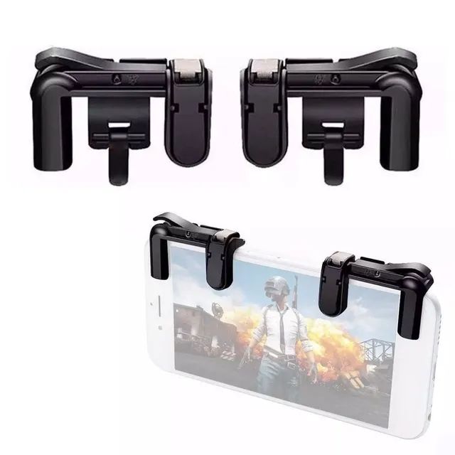 Gatilho Free Fire PUBG Jogo de Tiro R1 L1 Joystick Para Celular Android  Iphone