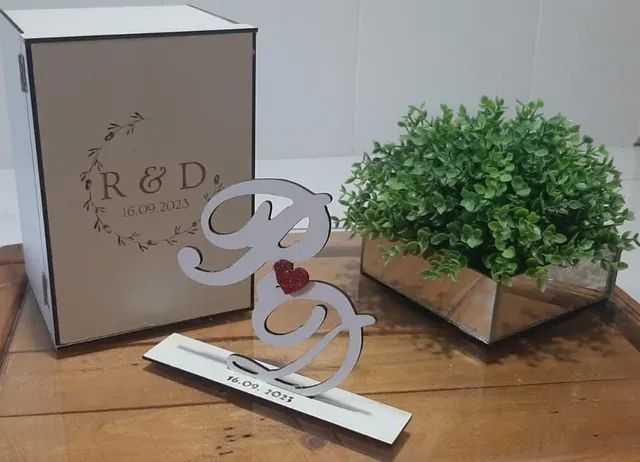 Caixas personalizadas em mdf com corte a laser