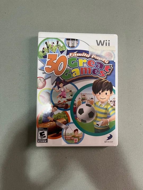 30 Great Games Wii - Mídia Fisica