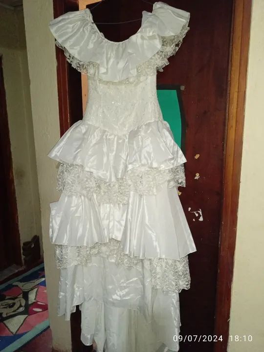 Vestido de noiva tradicional