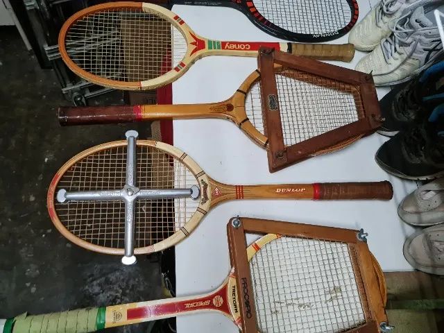 Raquetes de Tênis Antigas para decoração (cada)