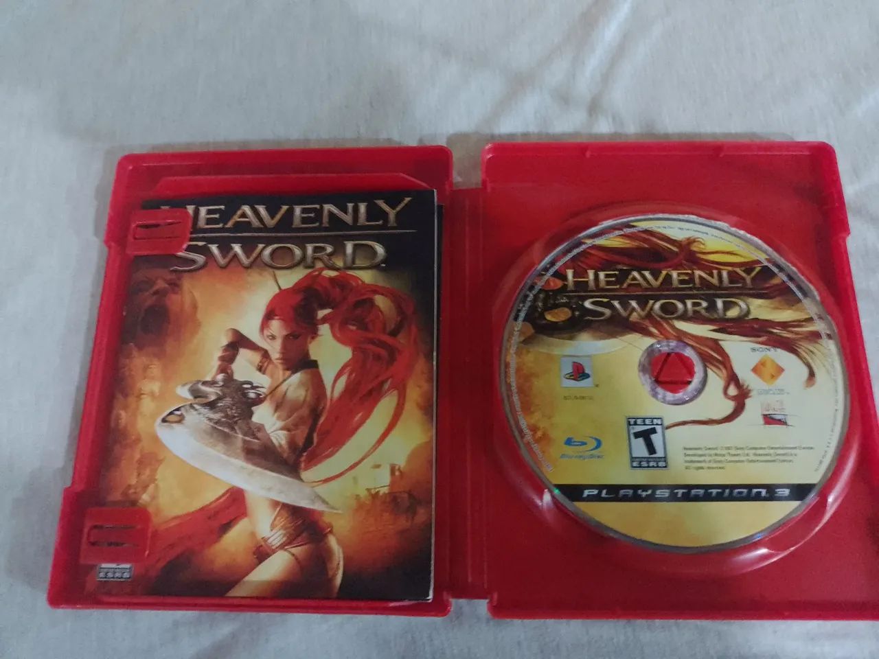 JOGO DE PS3 HEAVENLY SWORD.