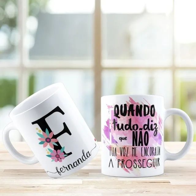 caneca iniciais  - Foto 5