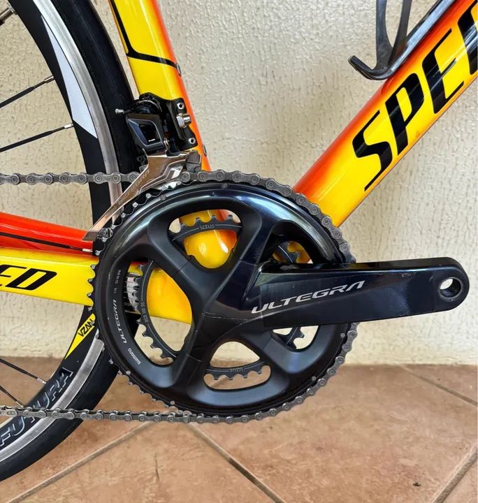 Speed Specialized Tarmac M 54 Carbono Shimano Ultegra - Foto 4