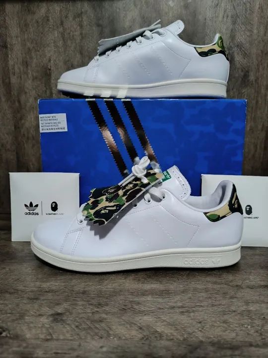 Adidas Stan Smith Golfe x Bape 