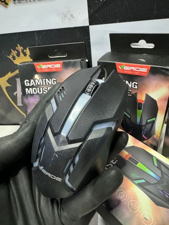 Mouse Gamer RGB com Iluminação LED - Foto 4