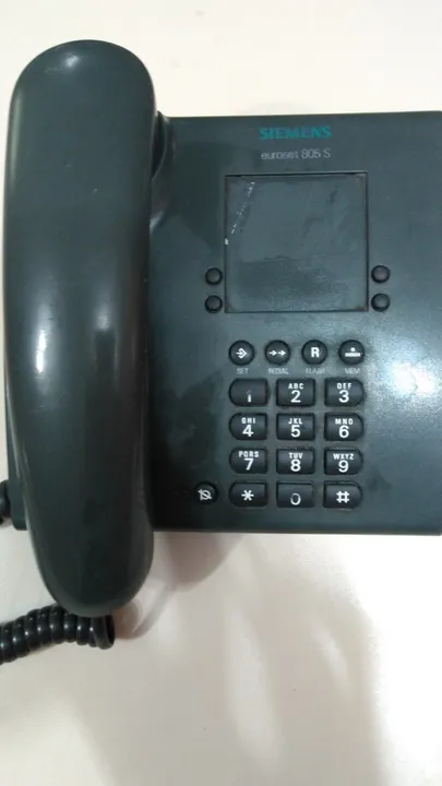 Telefone de mesa fixo 3 unidades