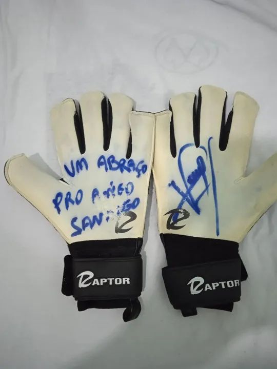 LUVAS DE GOLEIRO RAPTOR TAMANHO 11  - Foto 4