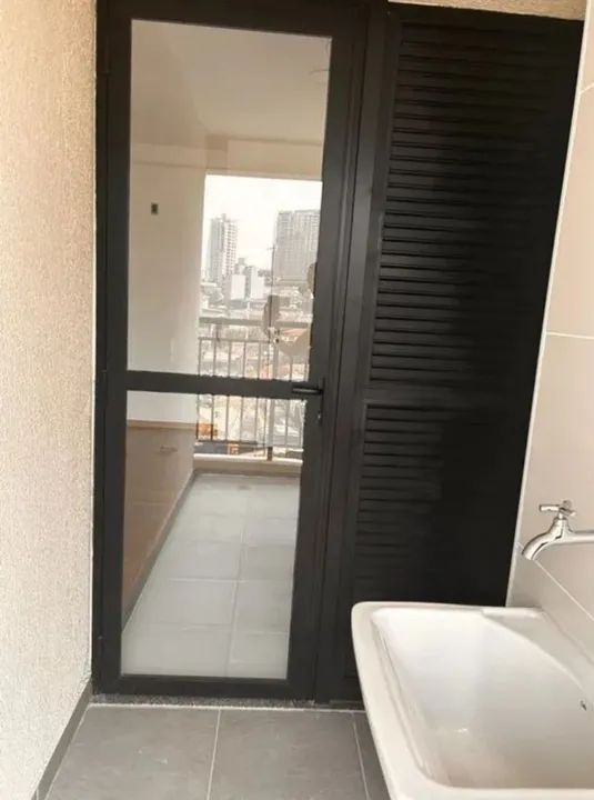 Porta alumínio preto 1,40 X 2,18