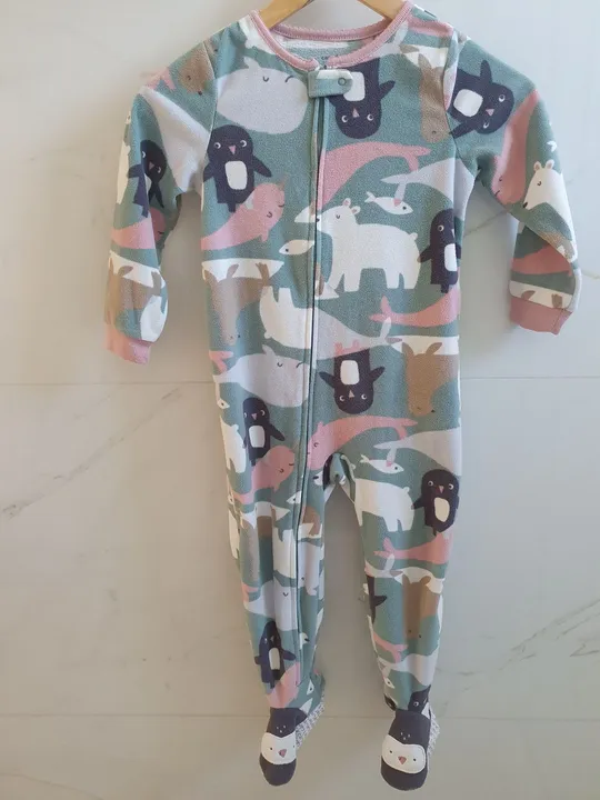 Macacão fleece carter's