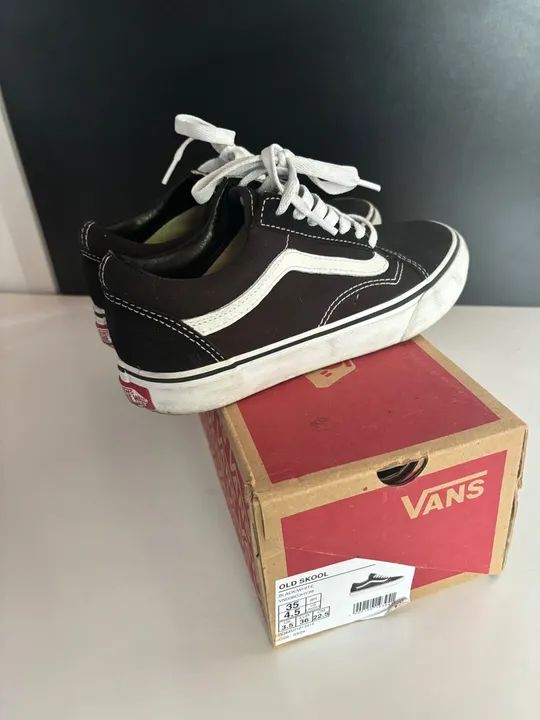 Tenis vans old skool preto 35 cheap