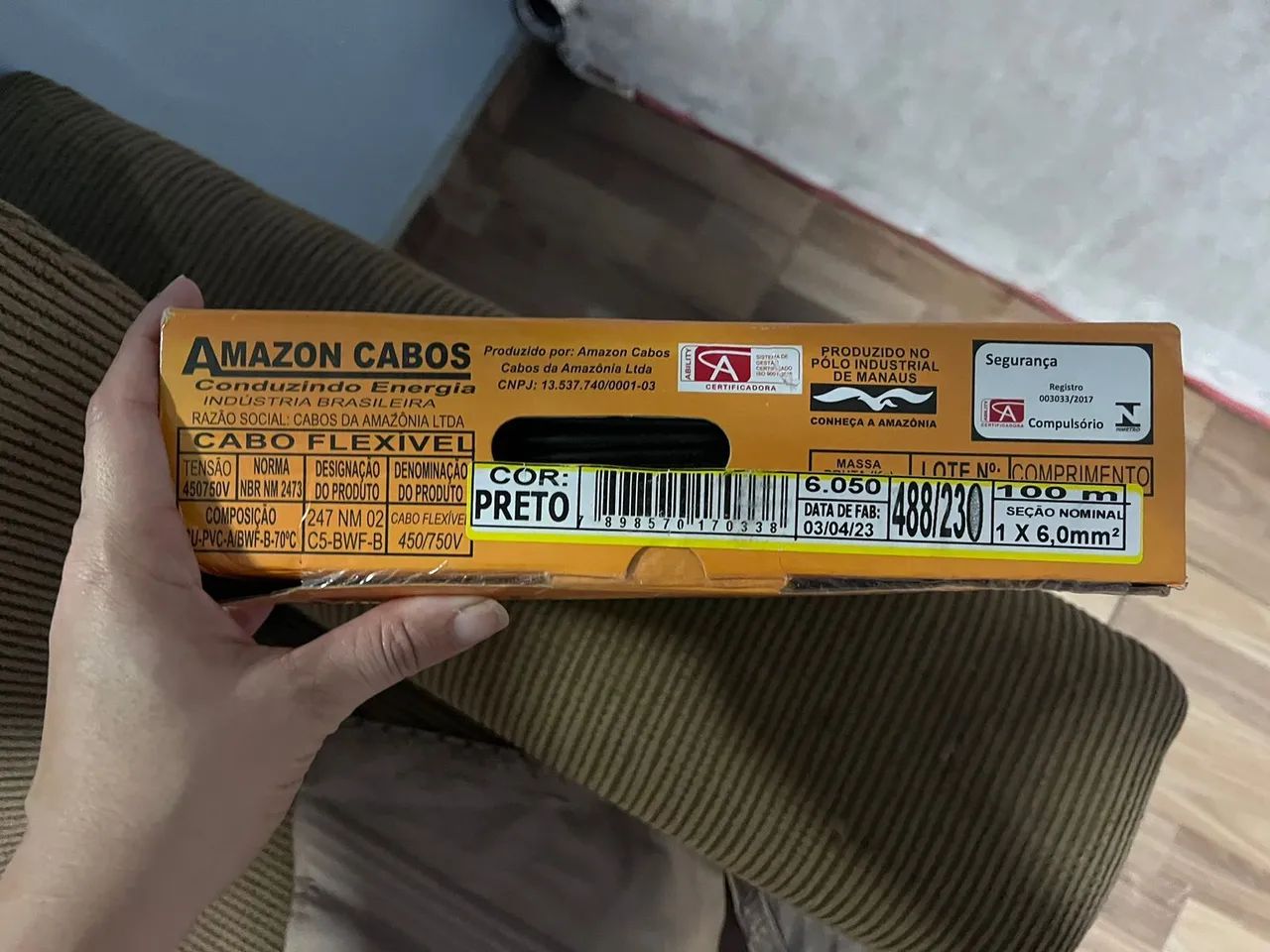 Cabo 6mm Amazon 