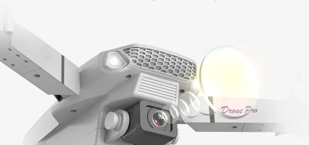 Drone E88 Pro com duas Câmeras Wifi 4k Cinza - Foto 4