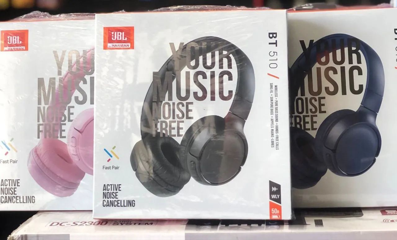 Fone de Ouvido Bluetooth JBL BT 510 - Noise Cancelling