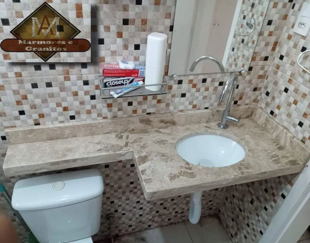 Mármore Granito Bege Para Banheiro 