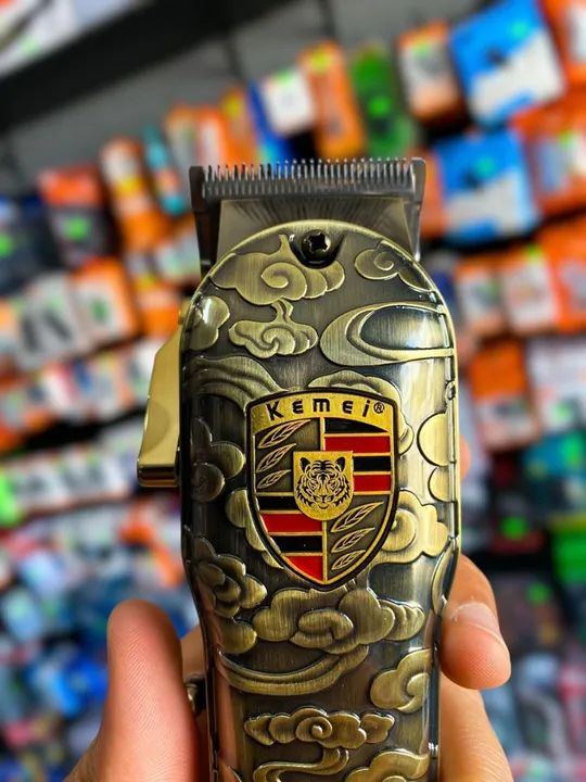 MÁQUINA DE CORTE PROFISSIONAL KEMEI KM-2130 - Foto 3