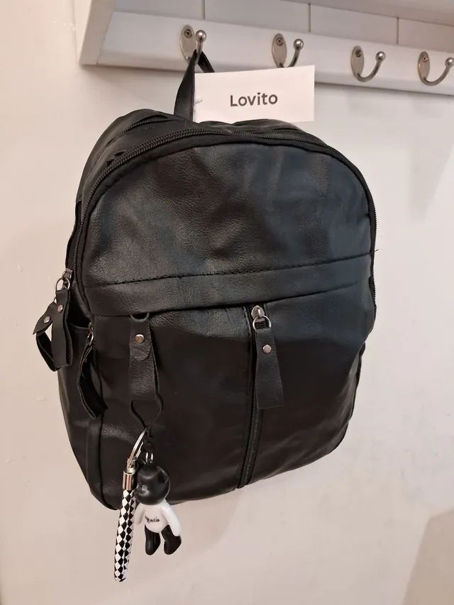 Bolsa Mochila Lovito c/ 6 Bolsos + 2 Laterais - Foto 3