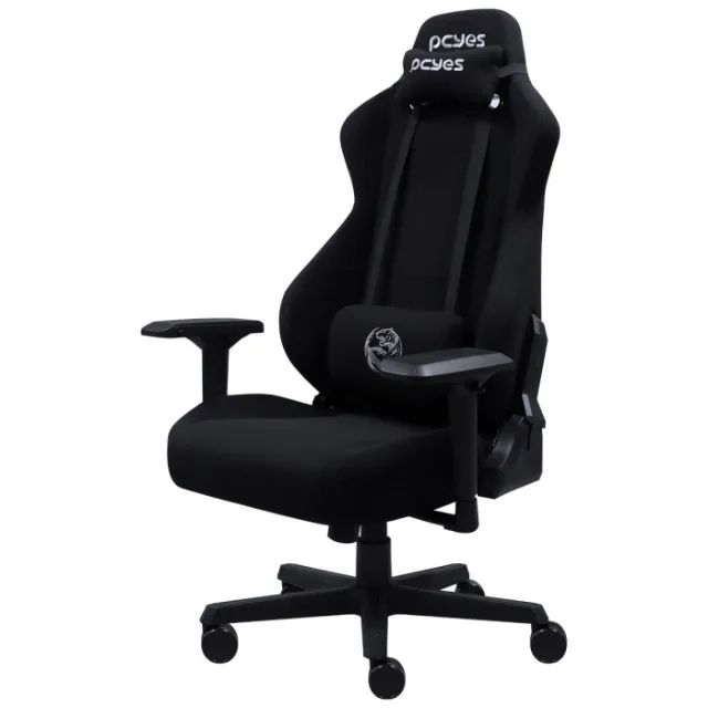 Cadeira Gamer Pcyes Mad Racer V8 Turbo Black - WZetta - Foto 3