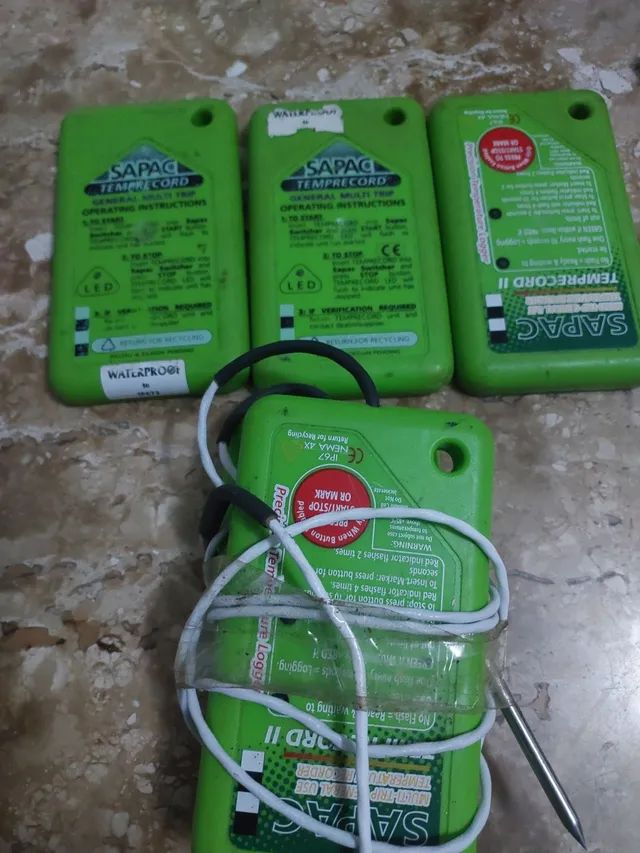 Termo registradores para aferição de temperatura de produtos