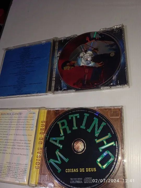 Martinho da Vila- dois diferentes CDs  - Foto 5