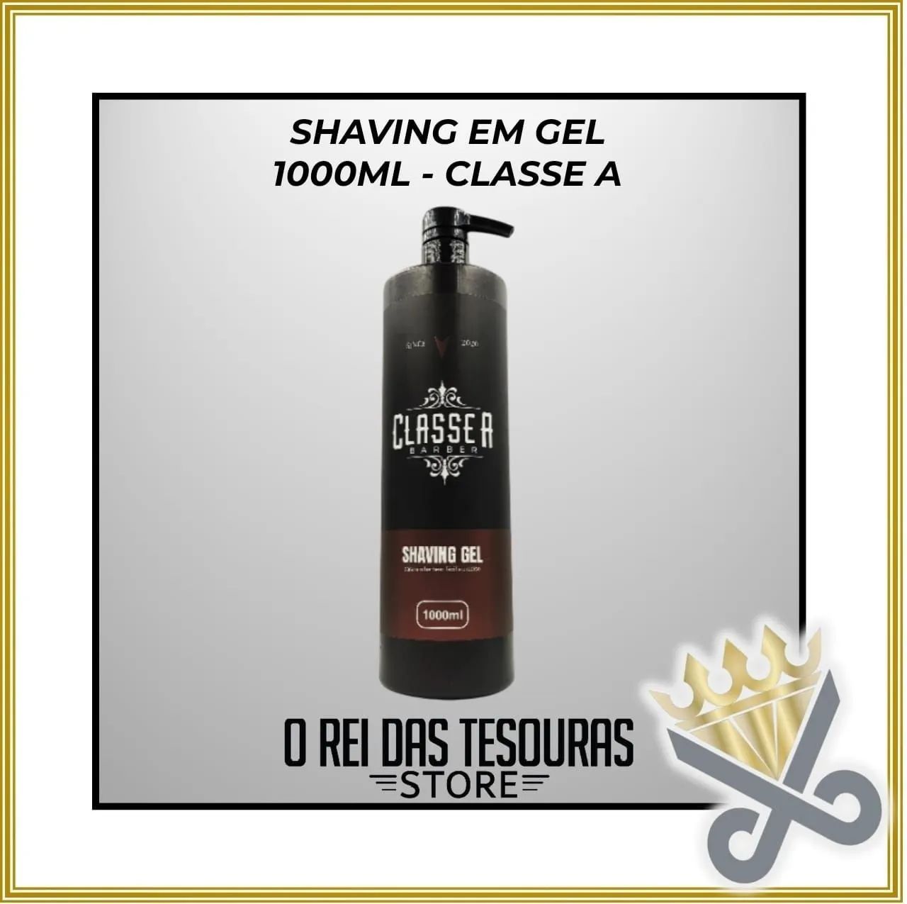 SHAVING EM GEL 1 KG - CLASSE A