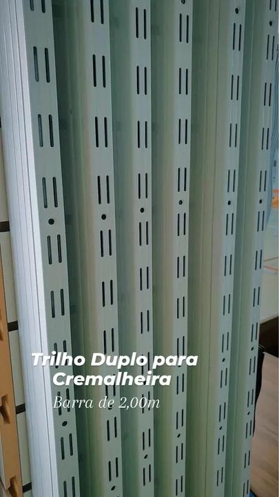 Trilho furacão dupla