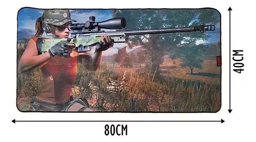 MousePad Speed Gamer Grande 80x40cm, Estampa Pubg2 - Knup em São Luís ma - Foto 2