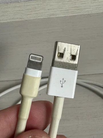 Cabo de Lightning para USB - Original - Semi Novo - 1m e 2m - iPhone iPad - Foto 3