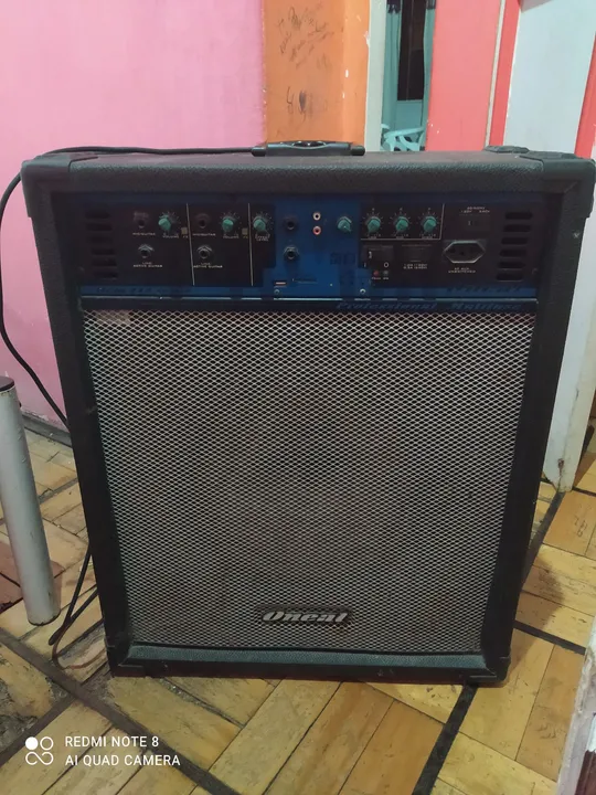 Caixa Som amplificada Oneal Funcionando perfeitamente