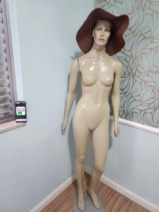 Manequim feminino completo 