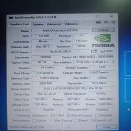 Placa de vídeo Afox GeForce GT 420 2GB DDR3 128Bit AF420