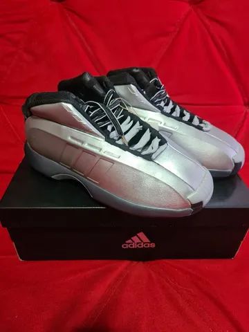 adidas、CRAZY 1 LLIC SILVER、27センチ Adidas Crazy 1 Metalic Silver - Calçados - Vila Alemã, Rio Claro